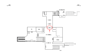 JR／与野駅／本屋橋上／№68駅看板・駅広告、位置図