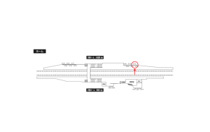 小田急 参宮橋駅//№0112駅看板・駅広告、位置図