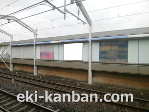 東武　新田駅／／№111駅看板・駅広告、写真2