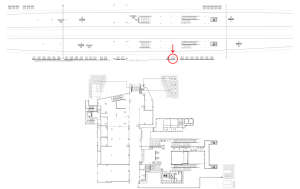 東武　成増駅／／№219駅看板・駅広告、位置図