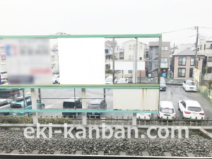 東武　柳瀬川駅／／№402駅看板・駅広告、写真3