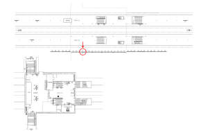 東武　ふじみ野駅／／№007駅看板・駅広告、位置図