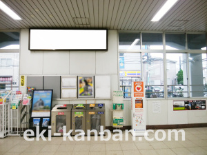 東武　谷塚駅／／№017駅看板・駅広告、写真3