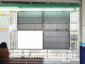 東武　東松山駅／／№526駅看板・駅広告、写真3