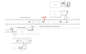 東武　ときわ台駅／／№410駅看板・駅広告、位置図