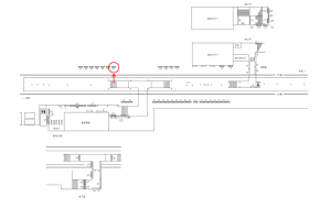 東武　ときわ台駅／／№407駅看板・駅広告、位置図