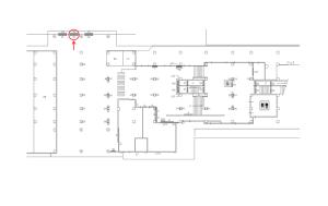 東武　谷塚駅／／№022駅看板・駅広告、位置図