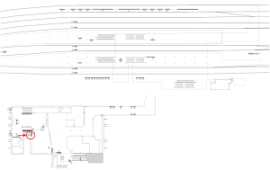 東武　東武動物公園駅／／№005駅看板・駅広告、位置図