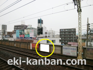 東武　梅島駅／／№305駅看板・駅広告、写真2
