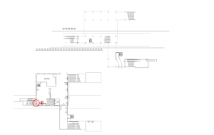 東武　北坂戸駅／／№030駅看板・駅広告、位置図