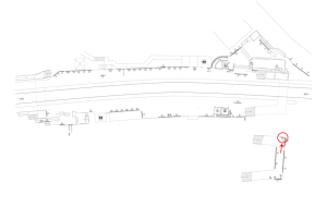 東武　大山駅／／№508駅看板・駅広告、位置図