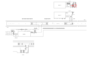 東武　ときわ台駅／／№098駅看板・駅広告、位置図