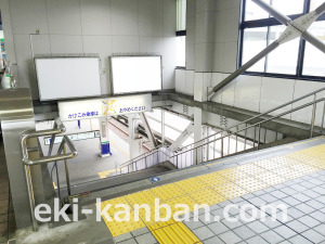 東武　北坂戸駅／／№022駅看板・駅広告、写真2