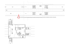 東武　ふじみ野駅／／№035駅看板・駅広告、位置図