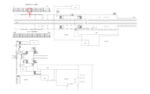 東武　東松山駅／／№552駅看板・駅広告、位置図