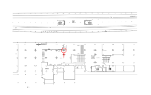 東武　新田駅／／№524駅看板・駅広告、位置図