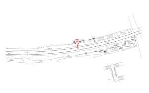 東武 下板橋駅//№009駅看板・駅広告、位置図