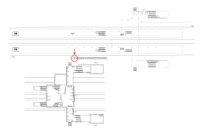 東武　森林公園駅／／№301駅看板・駅広告、位置図