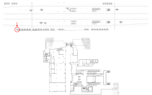 東武　成増駅／／№201駅看板・駅広告、位置図