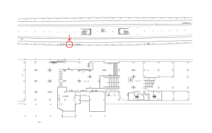 東武　新田駅／／№111駅看板・駅広告、位置図