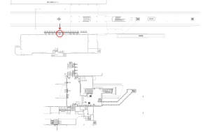 東武　みずほ台駅／／№323駅看板・駅広告、位置図