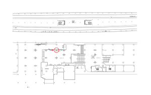 東武　新田駅／／№520駅看板・駅広告、位置図