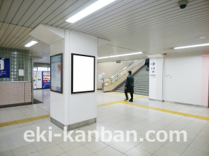 東武　谷塚駅／／№509駅看板・駅広告、写真2