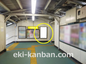 東武　北春日部駅／／№503駅看板・駅広告、写真2