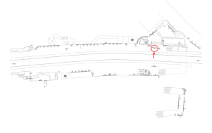 東武 大山駅//№702駅看板・駅広告、位置図
