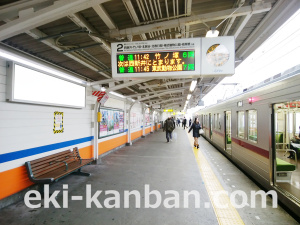 東武　梅島駅／／№006駅看板・駅広告、写真2