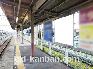 東武　姫宮駅／／№304駅看板・駅広告、写真3