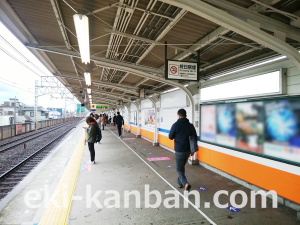 東武　梅島駅／／№013駅看板・駅広告、写真2