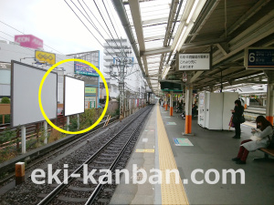 東武　西新井駅／／№406駅看板・駅広告、写真3