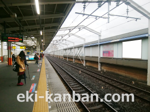 東武　新田駅／／№111駅看板・駅広告、写真3