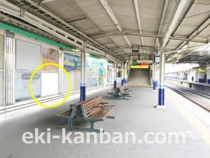 東武　東松山駅／／№552駅看板・駅広告、写真2