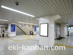 東武　谷塚駅／／№509駅看板・駅広告、写真3