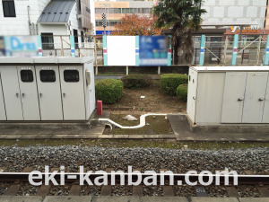 東武 上福岡駅//№359駅看板・駅広告、写真2