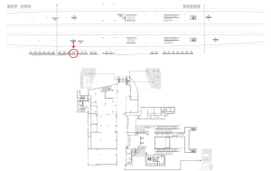 東武　成増駅／／№210駅看板・駅広告、位置図