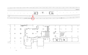 東武　新田駅／／№114駅看板・駅広告、位置図