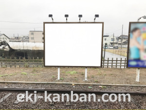 東武　鶴瀬駅／／№388駅看板・駅広告、写真3