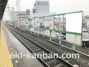 東武　柳瀬川駅／／№401駅看板・駅広告、写真2