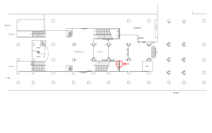 東武　北越谷駅／／№004駅看板・駅広告、位置図