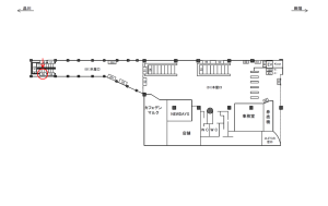 JR／目白駅／本屋口／№58駅看板・駅広告、位置図