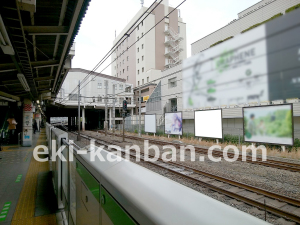 JR／目白駅／内回り線側／№6駅看板・駅広告、写真1