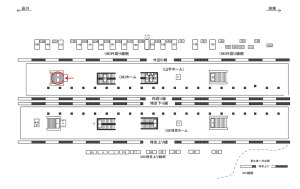 JR／恵比寿駅／ホーム／№81駅看板・駅広告、写真2