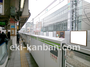 JR／目白駅／外回り線側／№109駅看板・駅広告、写真1