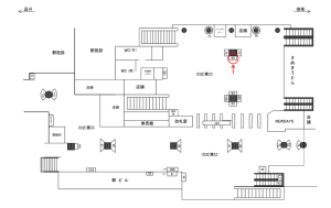 JR／恵比寿駅／東口／№95駅看板・駅広告、位置図