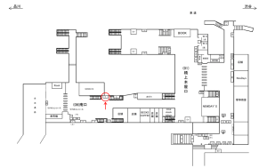JR／大崎駅／南口／№5駅看板・駅広告、位置図
