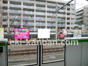 JR／目白駅／内回り線側／№20駅看板・駅広告、写真1