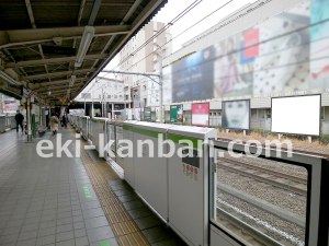 JR／目白駅／内回り線側／№11駅看板・駅広告、写真1